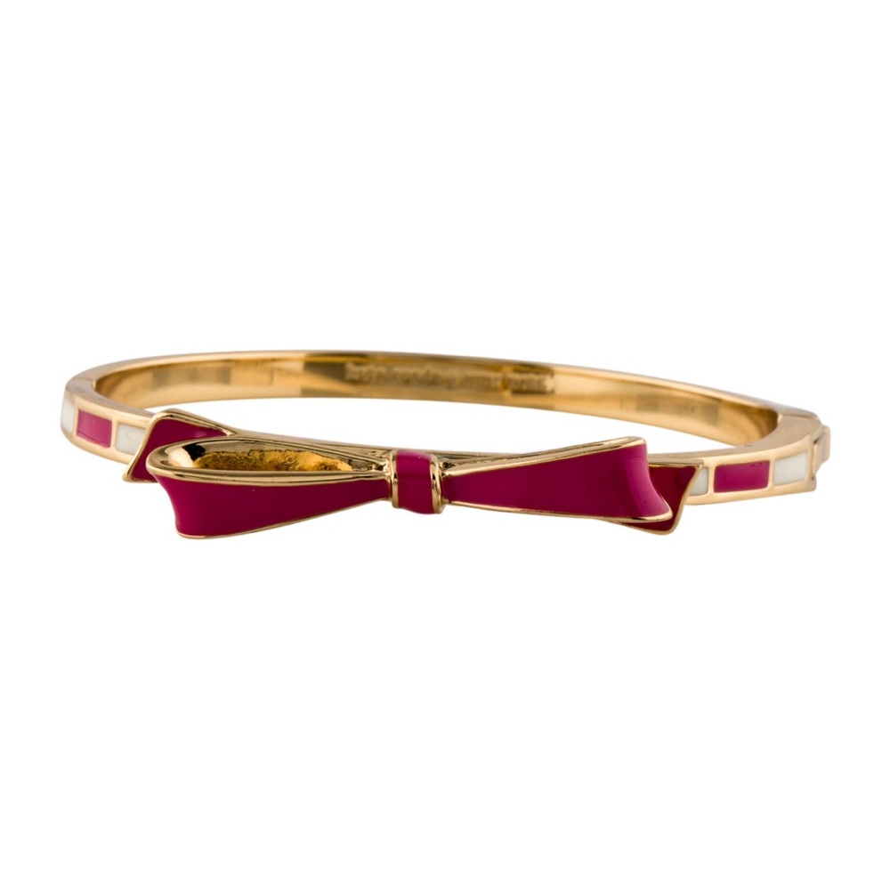Kate Spade New York Enamel Skinny Bow Bracelet